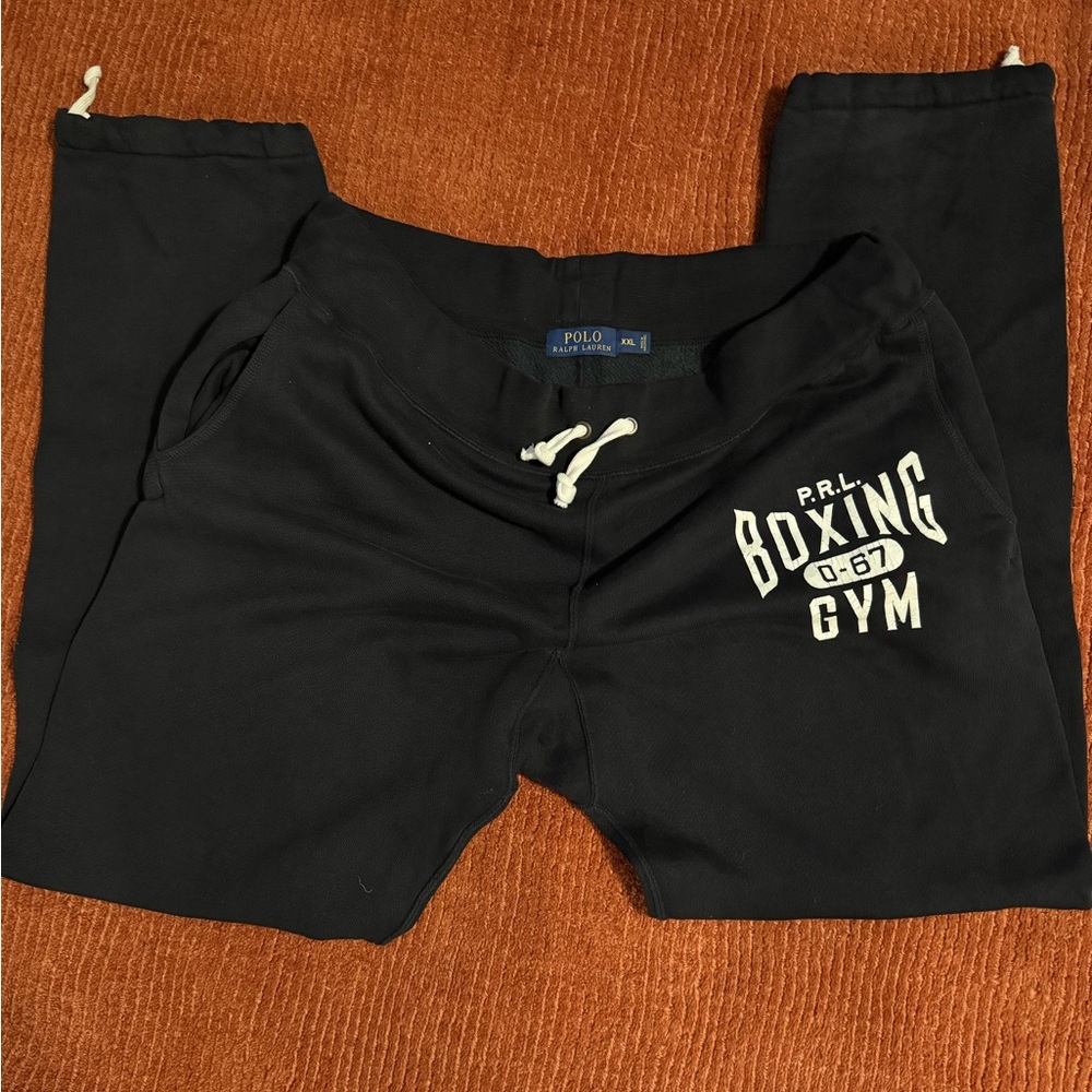 Ralph Lauren embroidered fleece sweatpants XXL